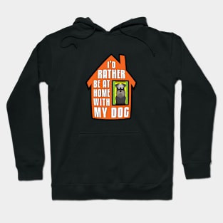 Schnauzer, Rather Be At Home With Hoodie